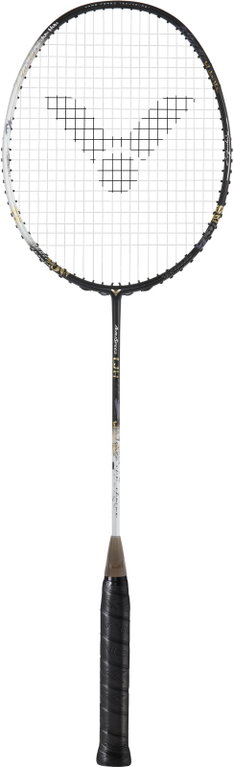 Victor Badmintonschläger Auraspeed LJH S (kopflastig, steif) schwarz/weiss - unbesaitet -